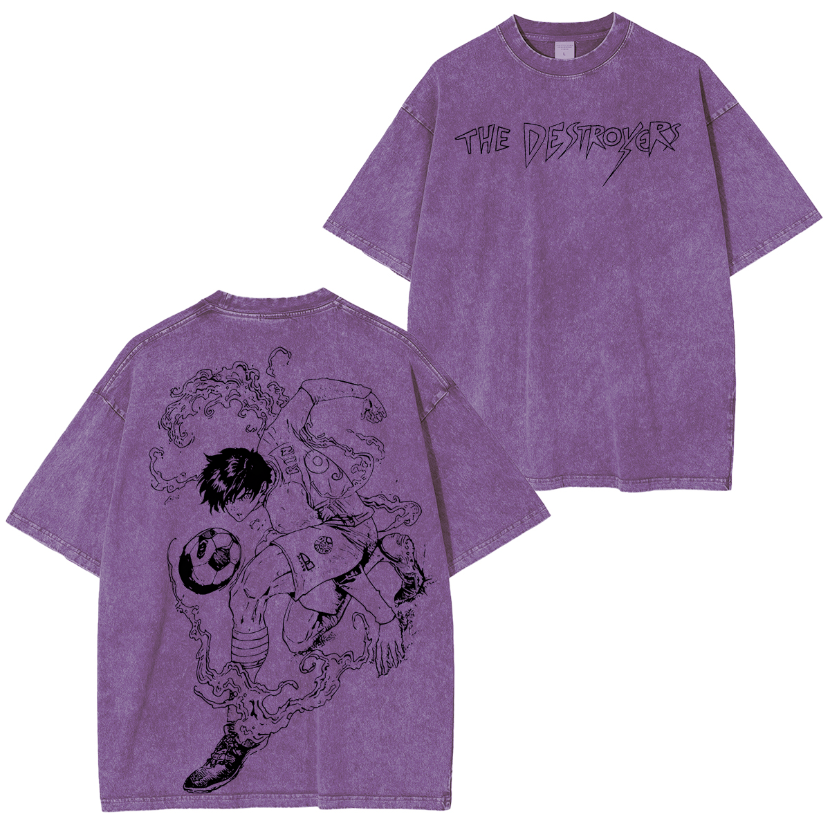 Blue Lock Villains Washed T-shirt