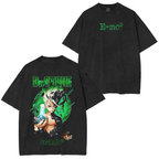 Dr Stone Anime Vintage Washed T-shirt/Crewneck/Hoodie