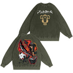 Black Clover Vintage Washed T-shirt/Crewneck/Hoodie