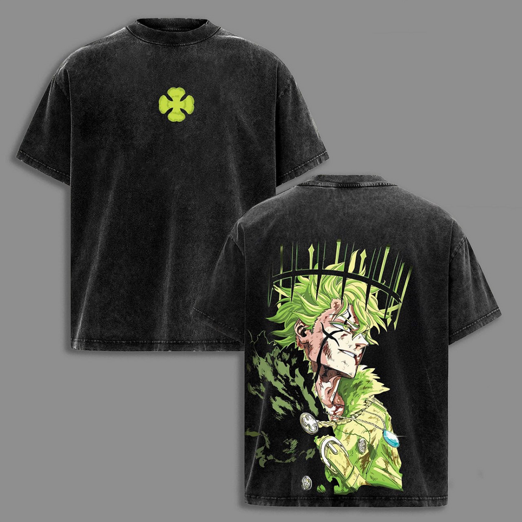 Black Clover Yuno Anime Vintage Washed T-shirt/Crewneck/Hoodie
