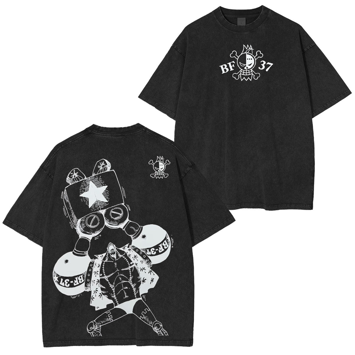 One Piece Vintage Washed T-shirt/Crewneck/Hoodie