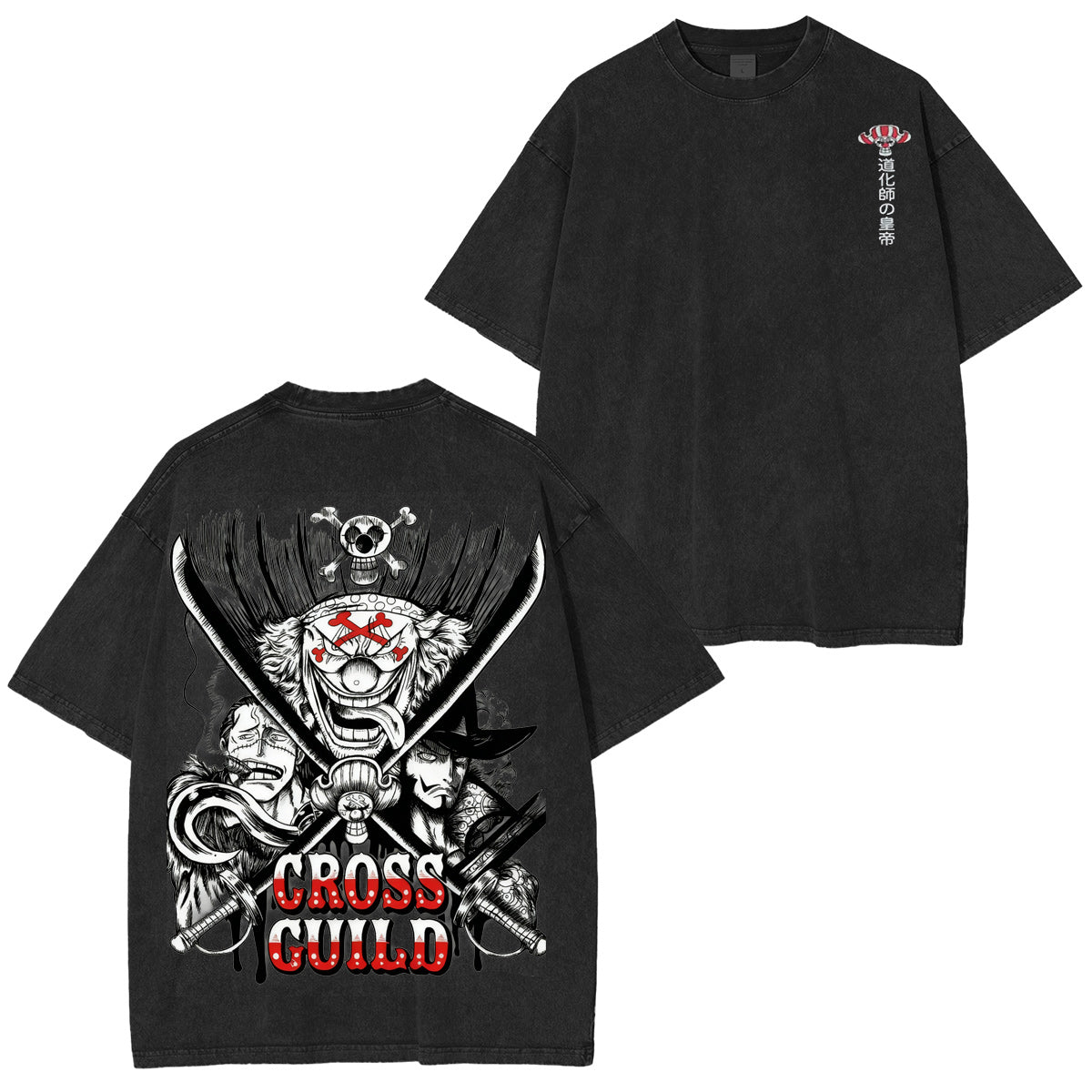 One Piece Vintage Washed T-shirt/Crewneck/Hoodie