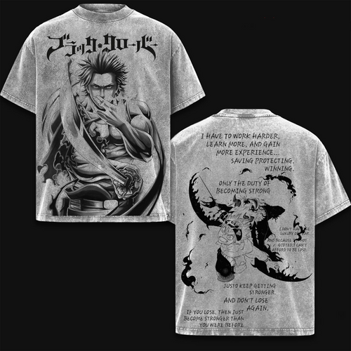 Black Clover  Washed T-shirt/Crewneck/Hoodie
