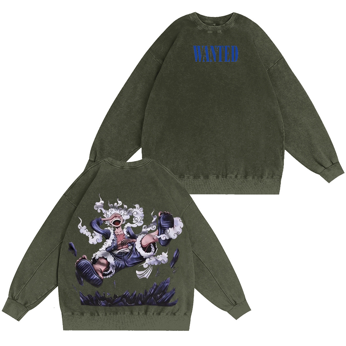 One Piece Vintage Washed T-shirt/Crewneck/Hoodie