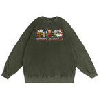Merry Slaymas Christmas Vintage Washed T-shirt/Crewneck/Hoodie
