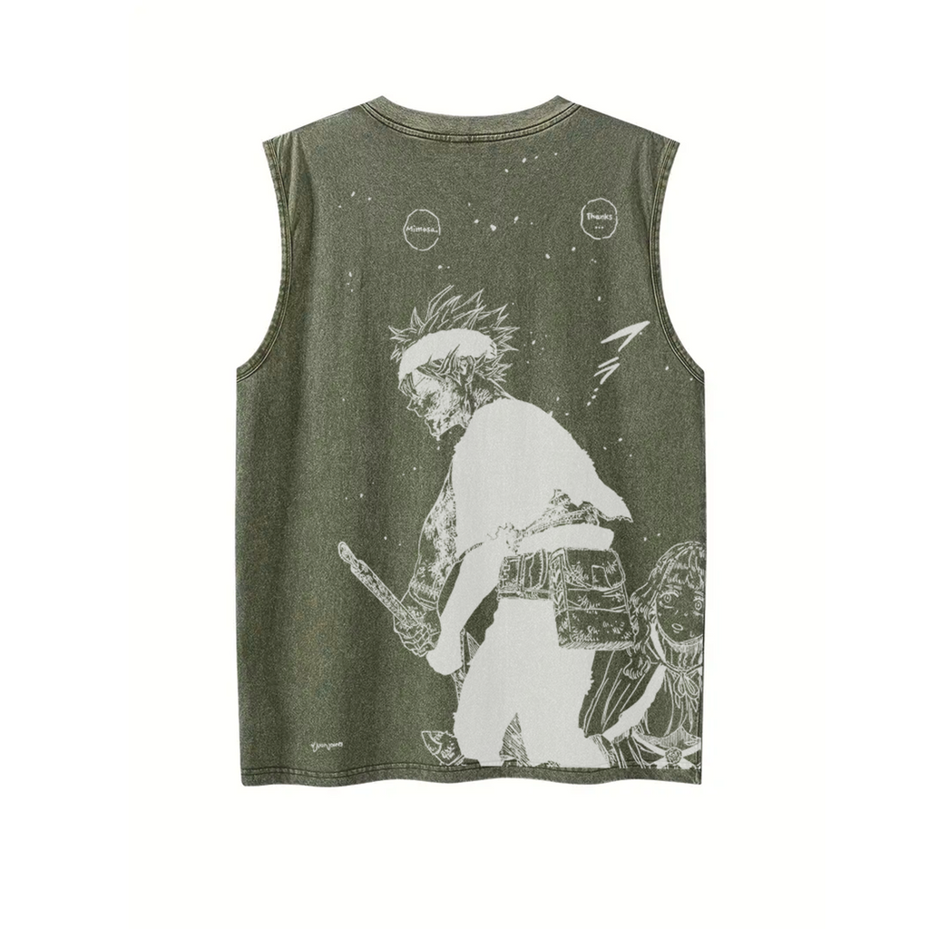 Black Clover Anime Tank Top