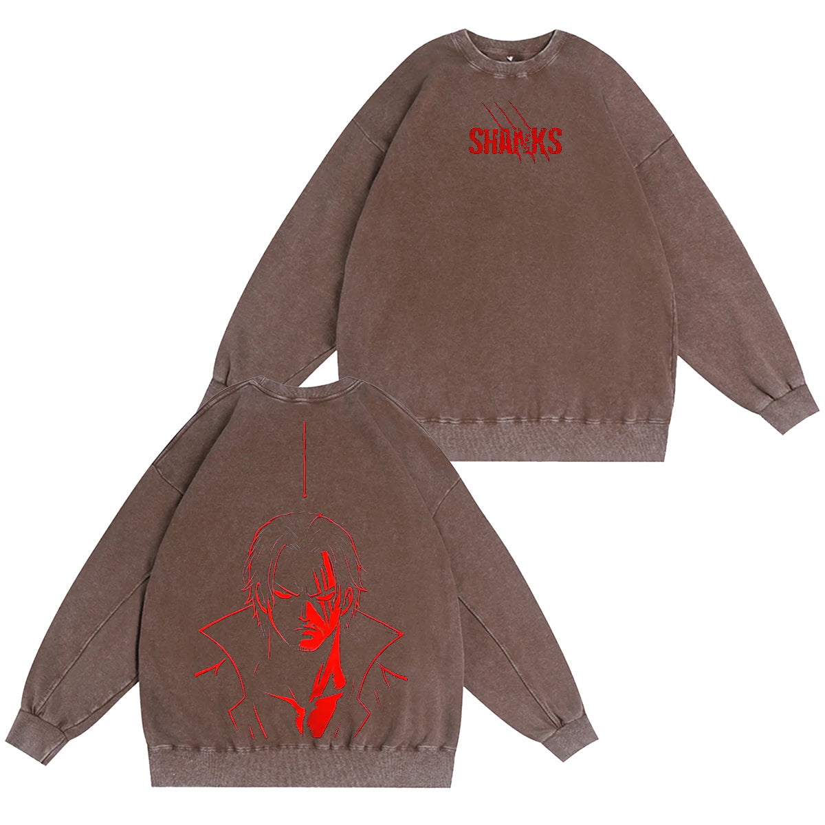 One Piece Washed T-shirt/Crewneck/Hoodie