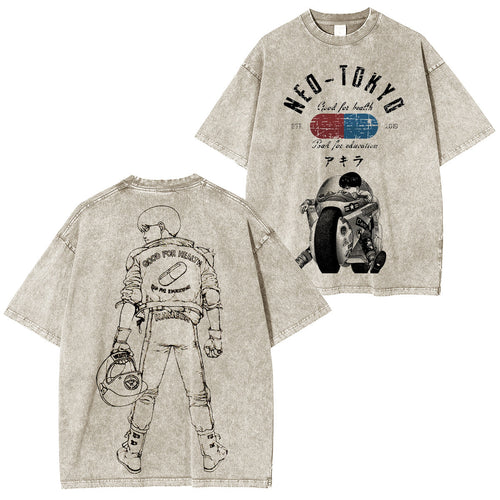 Akira :Ryomen Sukuna Vintage washed T-shirt/Crewneck/Hoodie