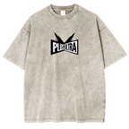 My Hero Academia Double Print Oversize Anime Manga Acid Washed Cotton T-ShirtDouble Print Oversize Anime Manga Acid Washed Cotton T-Shirt
