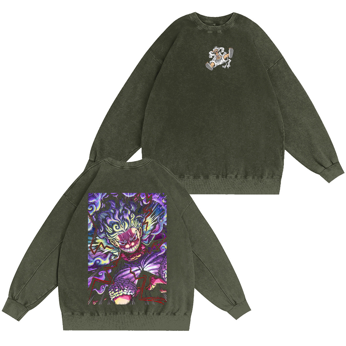 Naruto Uchiha Graphic Washed T-shirt/Crewneck/Hoodie