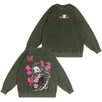 Kamado Nezuko Demon Slayer Washed T-shirt/Crewneck/Hoodie
