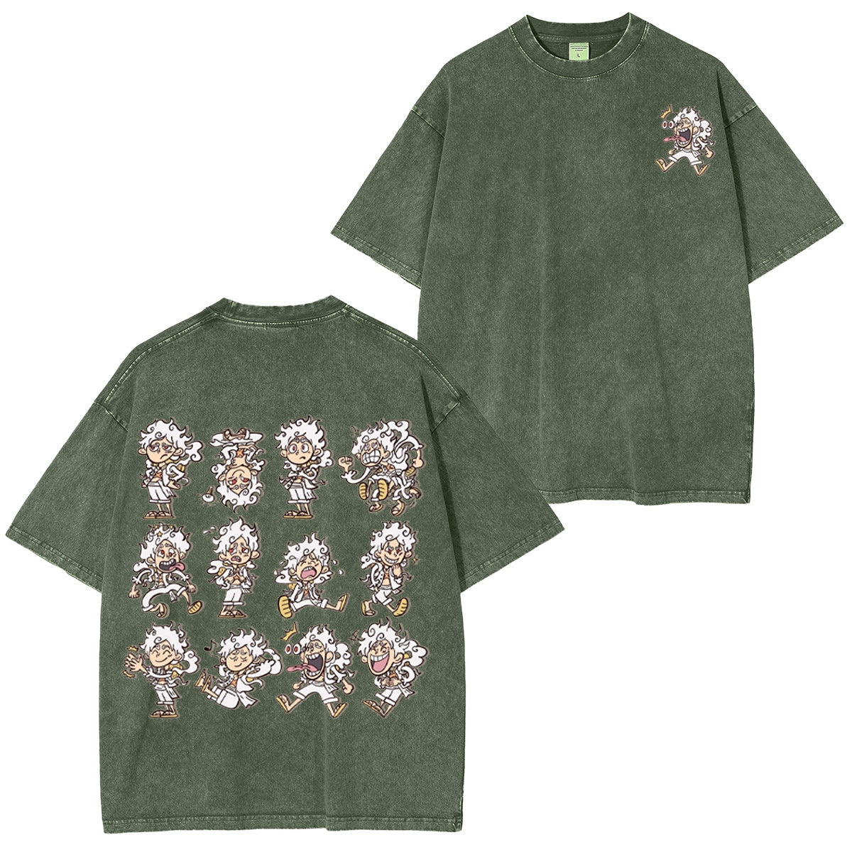 Luffy One Piece Washed T-shirt/Crewneck/Hoodie