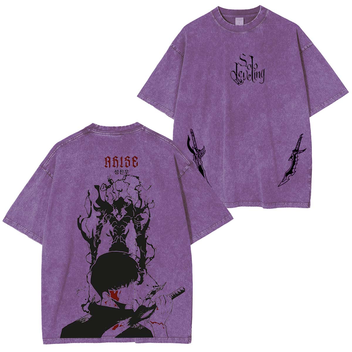 Solo Leveling Sung Jinwoo Anime T-Shirt