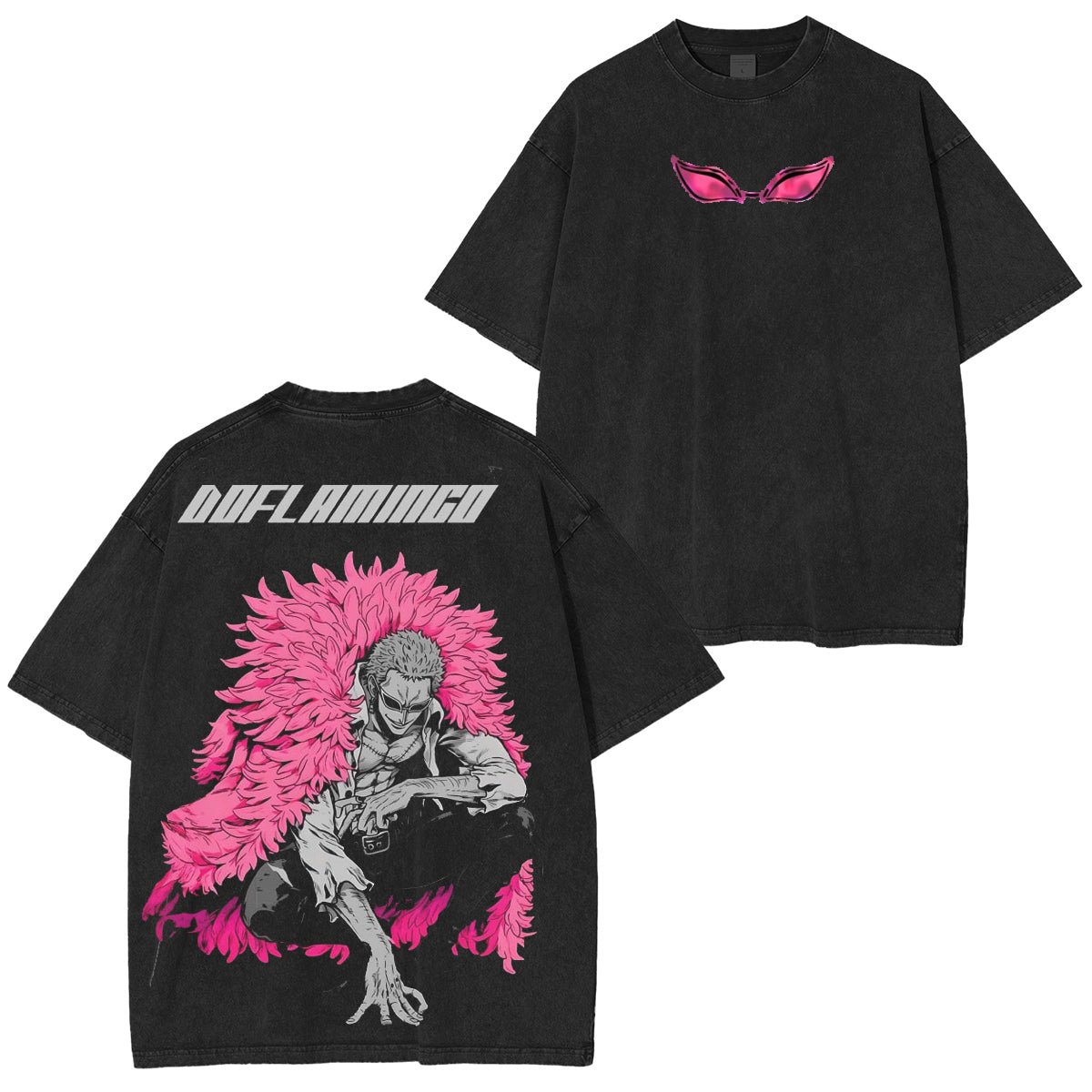 Donquixote Doflamingo:One Piece Rule your world in true Doffy style  Vintage Washed Unisex T-Shirt