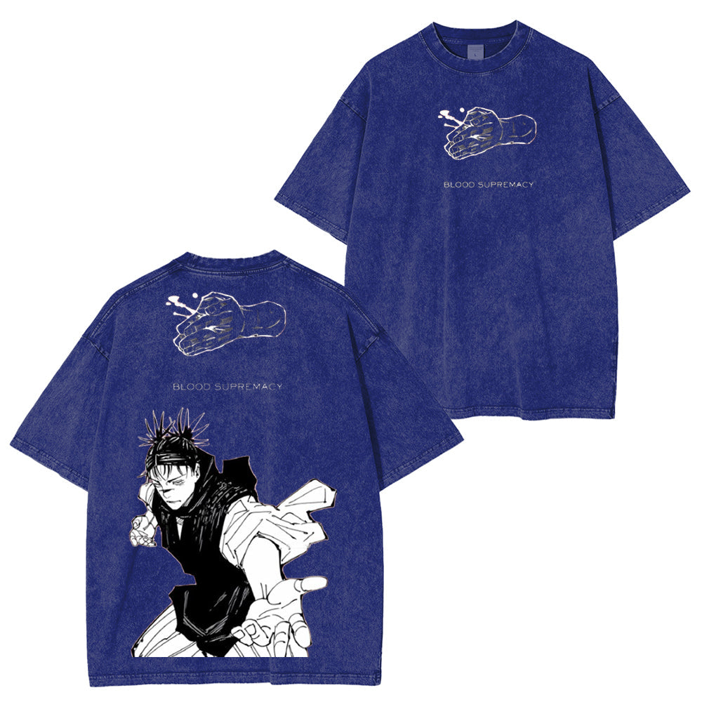 Choso Jujutsu Kaisen Anime Unisex Washed T-Shirt