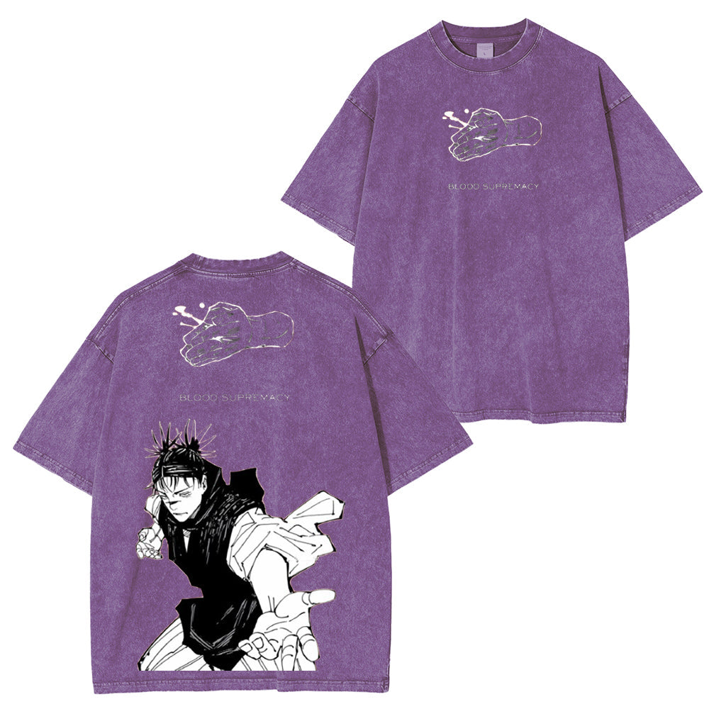 Choso Jujutsu Kaisen Anime Unisex Washed T-Shirt