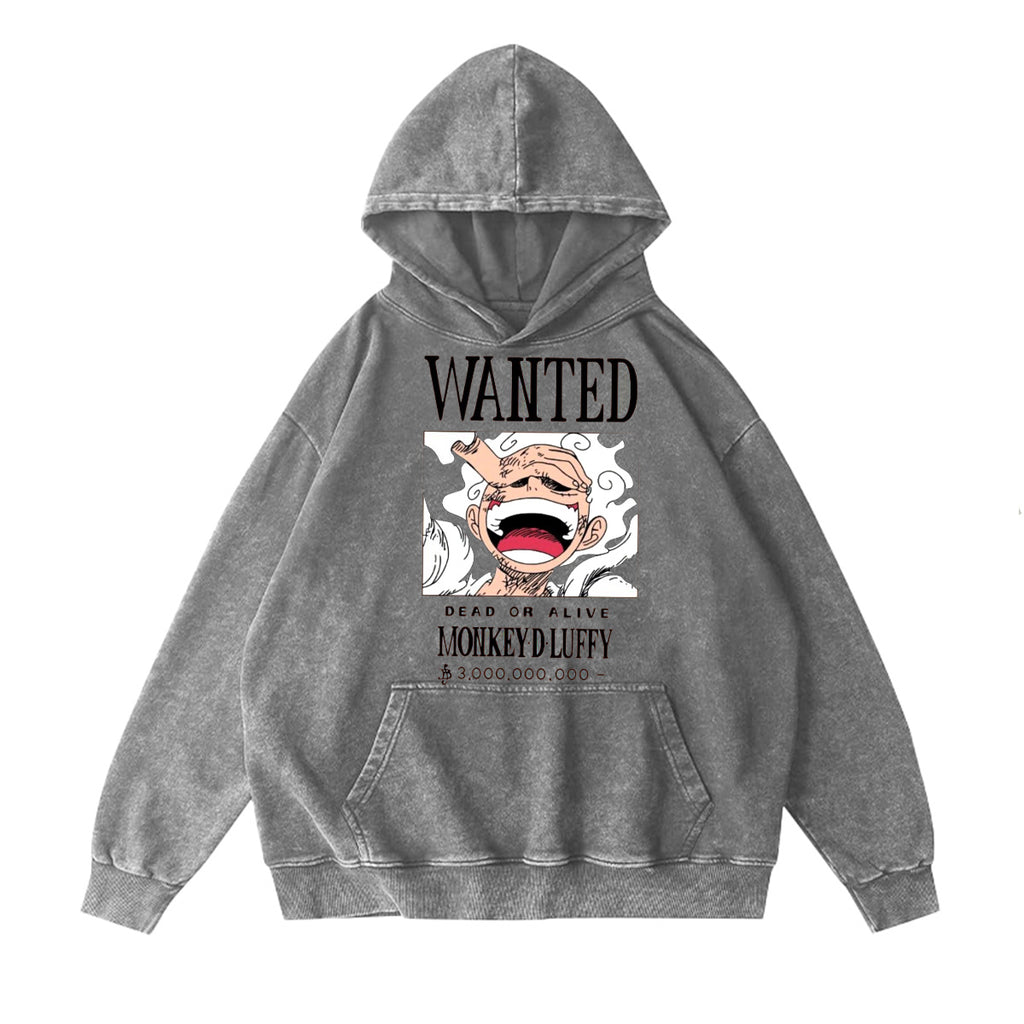 ONE POECE LUFFY Vintage washed T-shirt/Crewneck/Hoodie