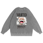 ONE POECE LUFFY Vintage washed T-shirt/Crewneck/Hoodie