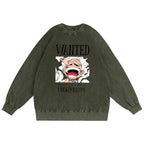 ONE POECE LUFFY Vintage washed T-shirt/Crewneck/Hoodie