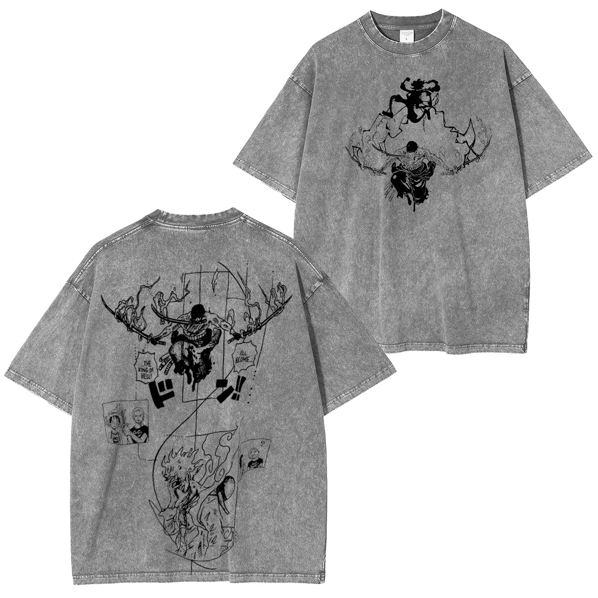 One Piece Roronoa Zoro Vintage Tee