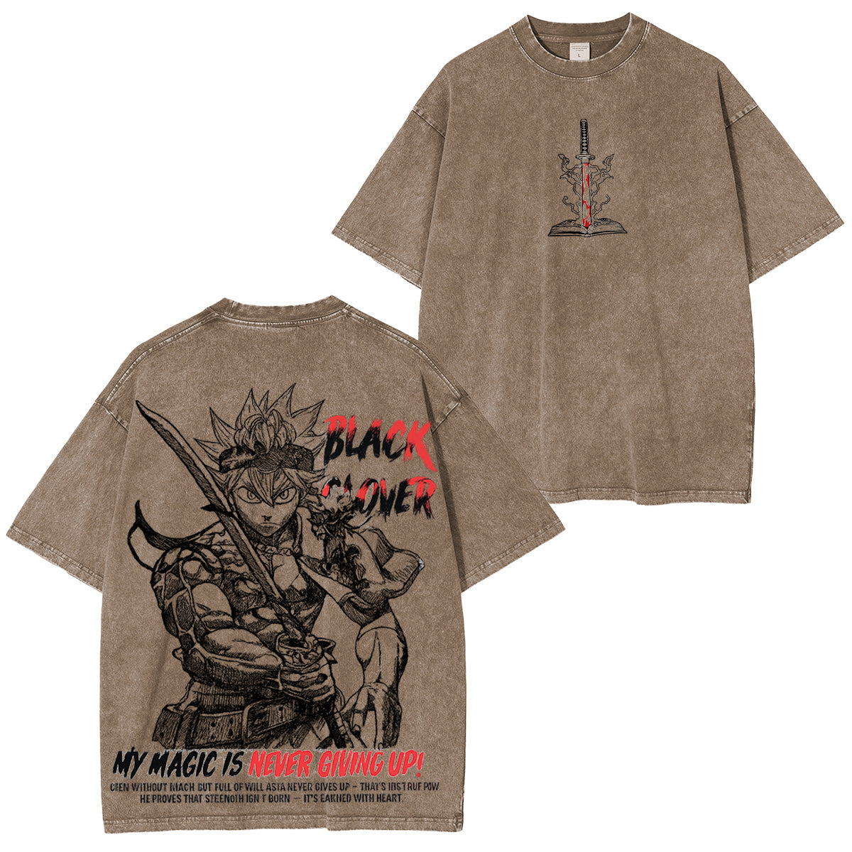 Asta Black Clover Anime T-Shirt