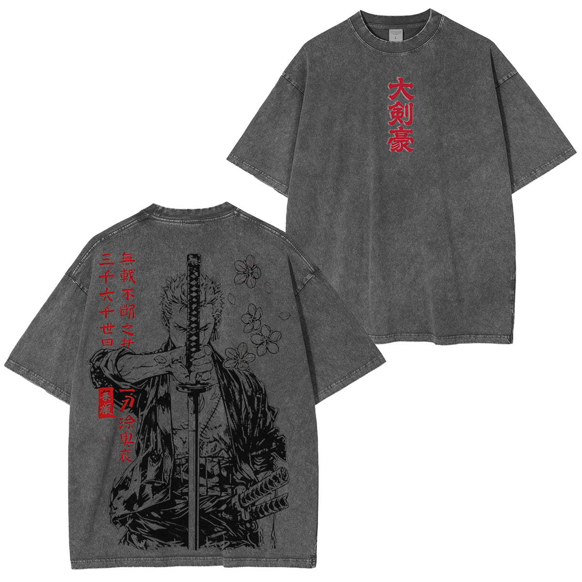 One Piece Roronoa Zoro Vintage Tee