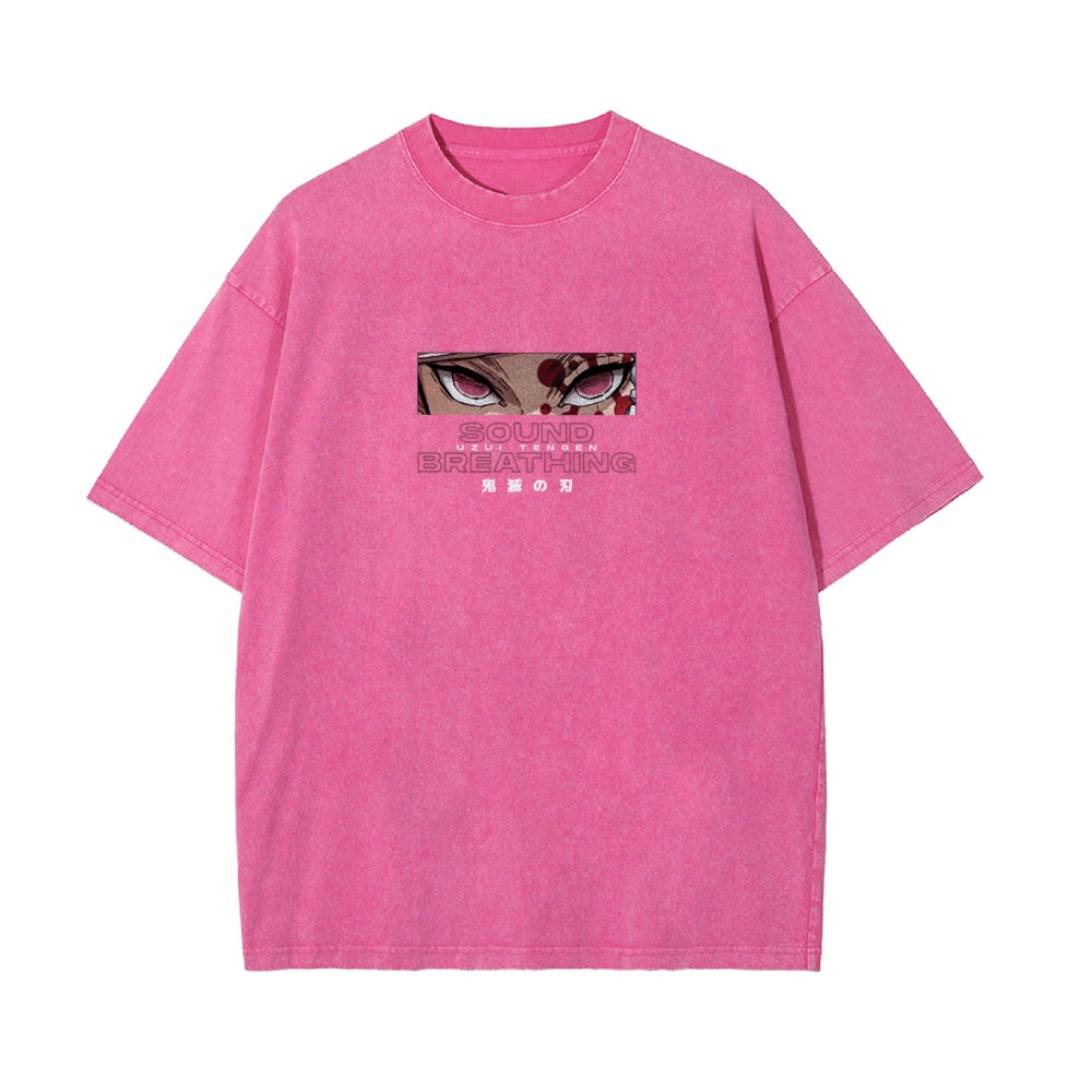 OG Tengen Uzui Vintage Oversized T-Shirt | Demon Slayer