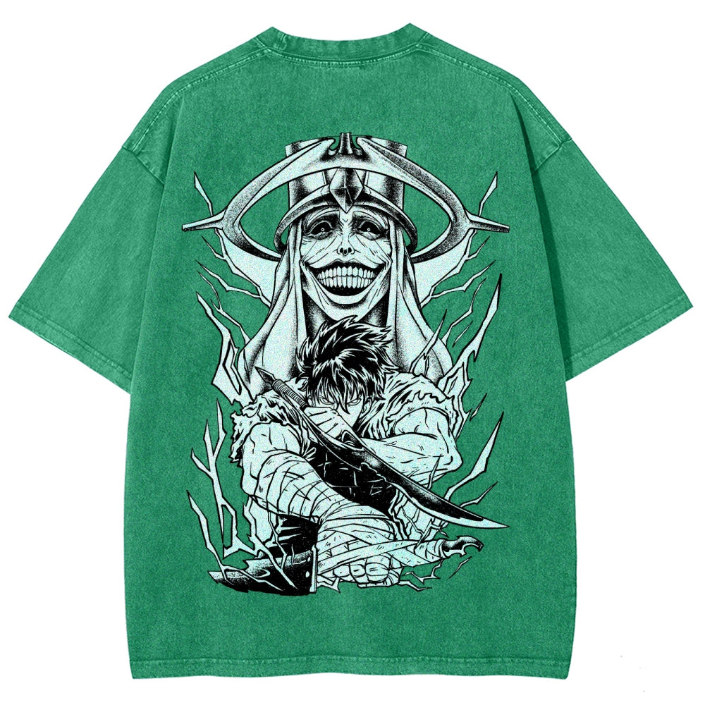 Solo Leveling Unisex Fit Washed T-Shirt