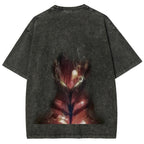 solo leveling Unisex Fit Washed T-Shirt 2501009733