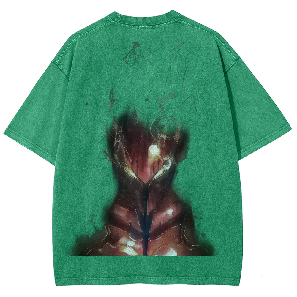 solo leveling Unisex Fit Washed T-Shirt 2501009733