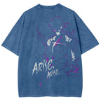 solo leveling Unisex Fit Washed T-Shirt 2501009734