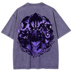 solo leveling Unisex Fit Washed T-Shirt 2501009735