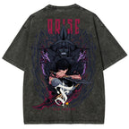 solo leveling Unisex Fit Washed T-Shirt 2501009744