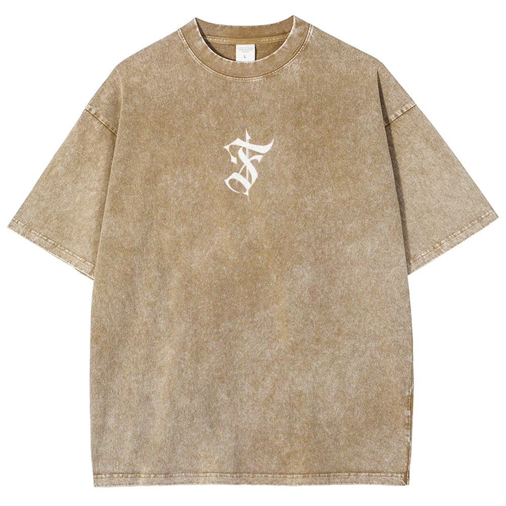 solo leveling Unisex Fit Washed T-Shirt 2501009744