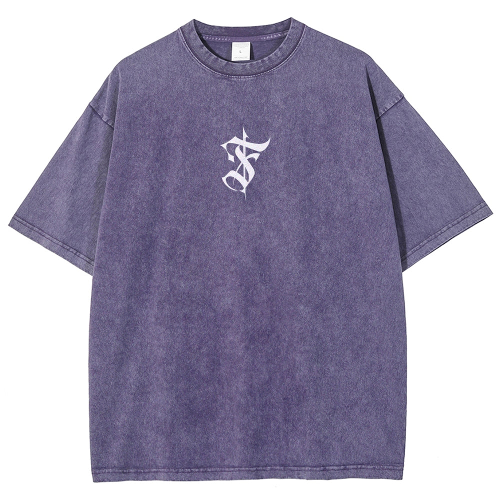 solo leveling Unisex Fit Washed T-Shirt 2501009744