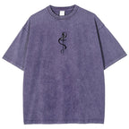 solo leveling Unisex Fit Washed T-Shirt 2502004303