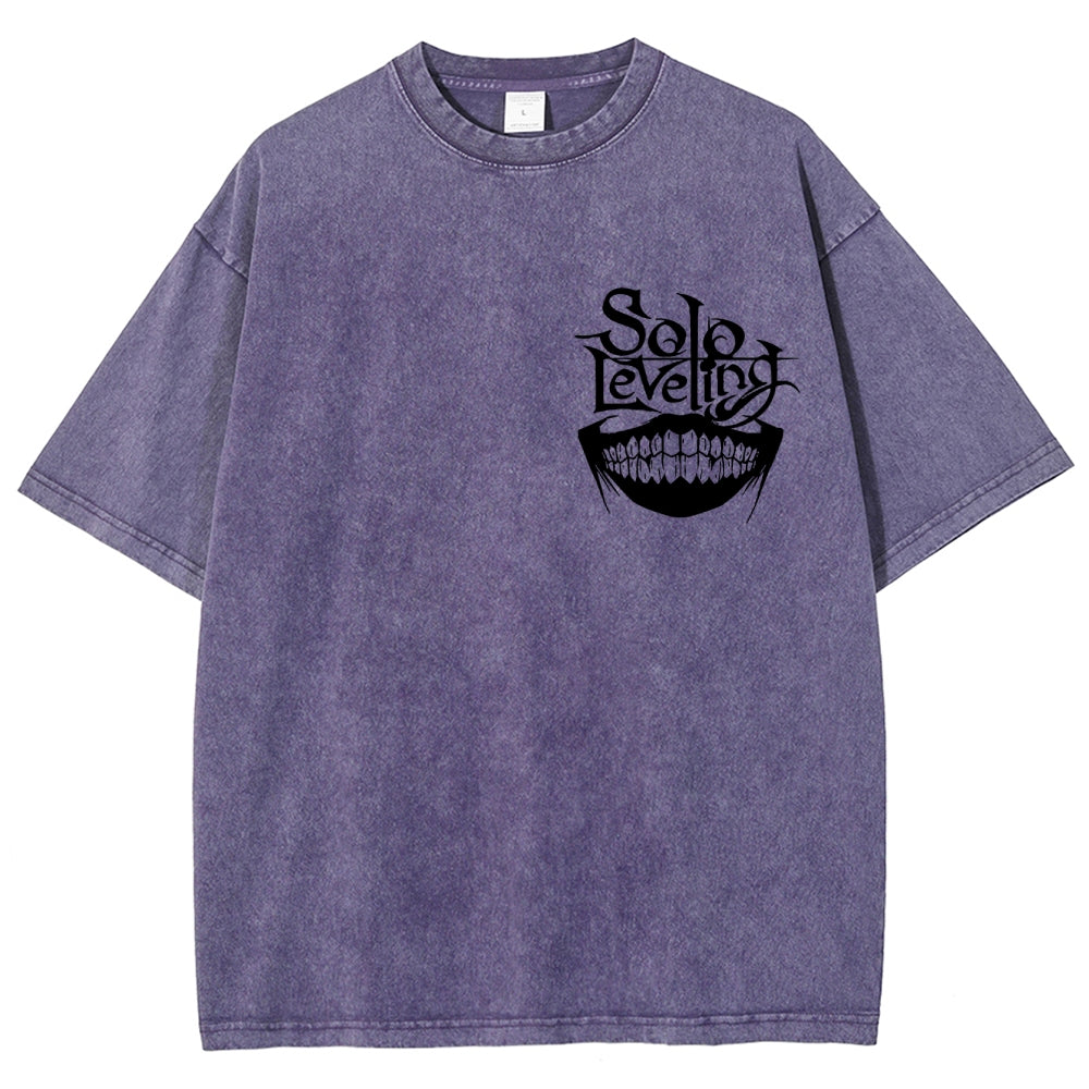 solo levelingUnisex Fit Washed T-Shirt 2502004724