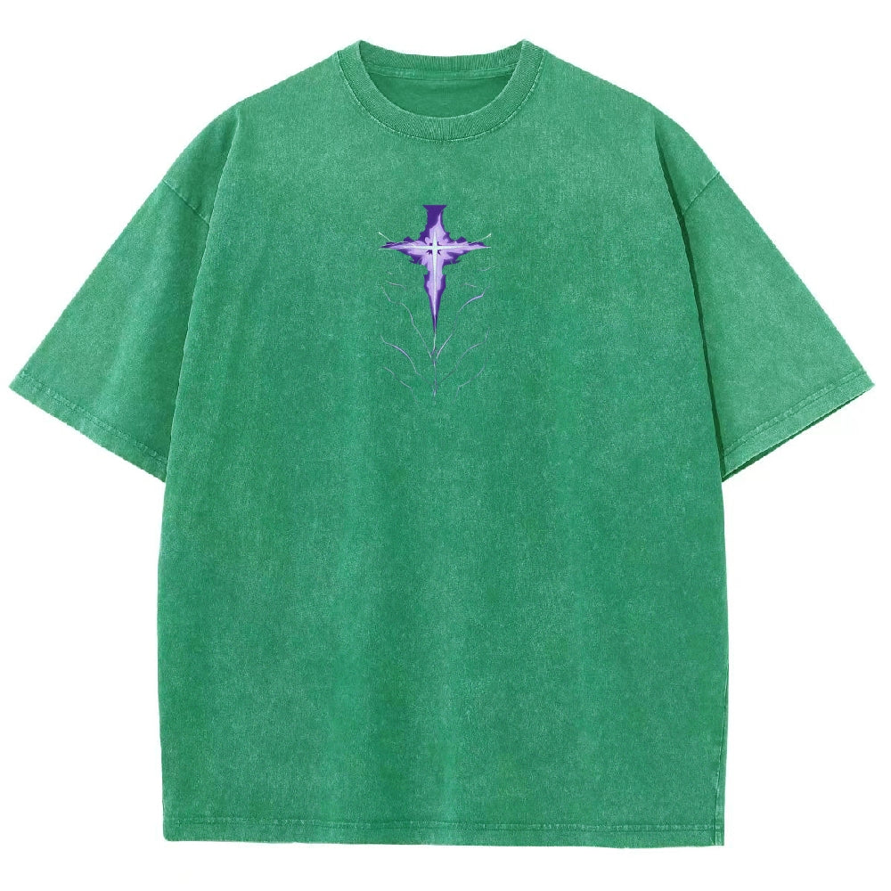 solo leveling Unisex Fit Washed T-Shirt 2502007460