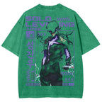 solo leveling Unisex Fit Washed T-Shirt 2502007460