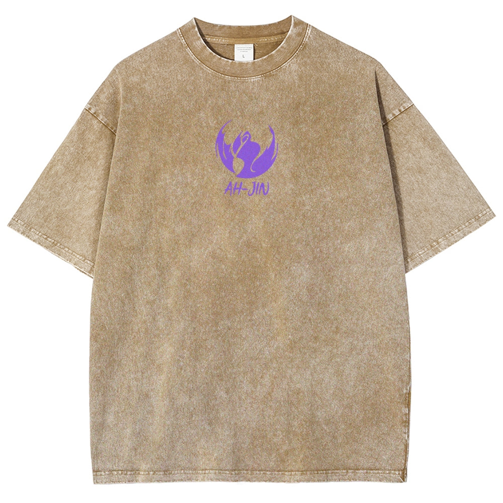 solo leveling Unisex Fit Washed T-Shirt 2502007467