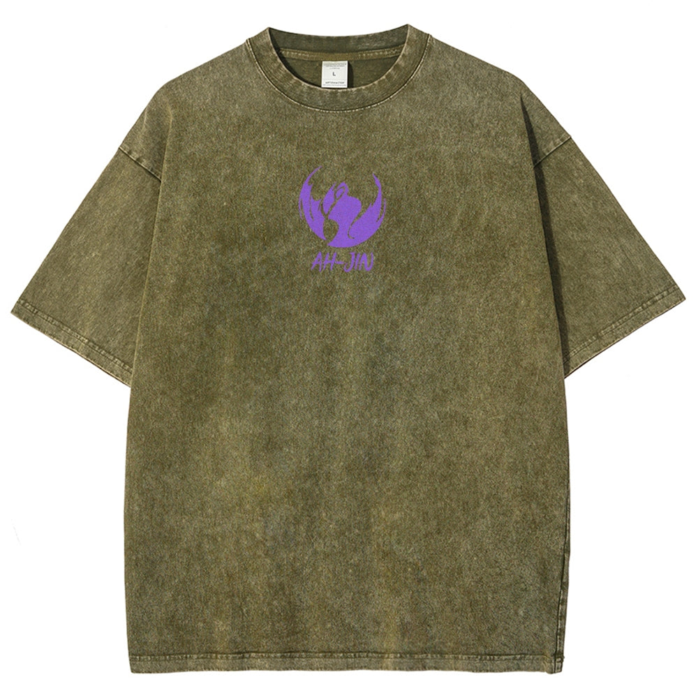 solo leveling Unisex Fit Washed T-Shirt 2502007467