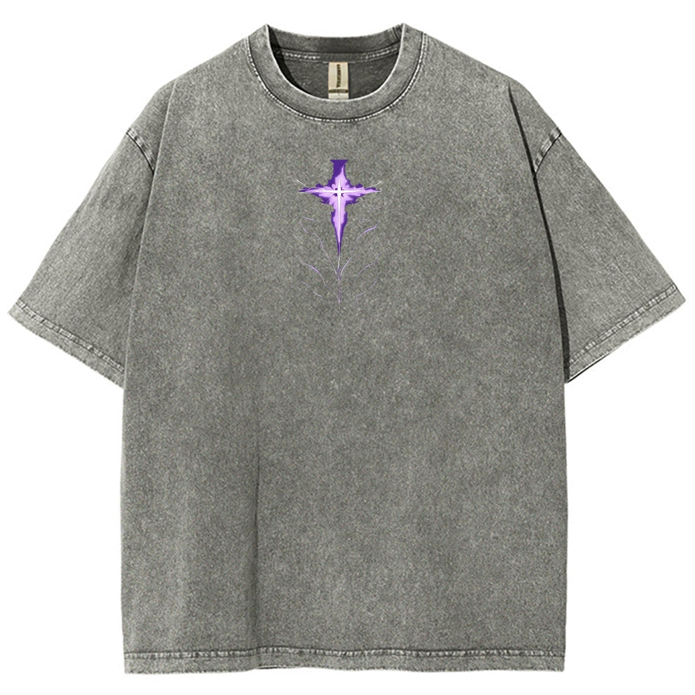 solo leveling Unisex Fit Washed T-Shirt 2502007484