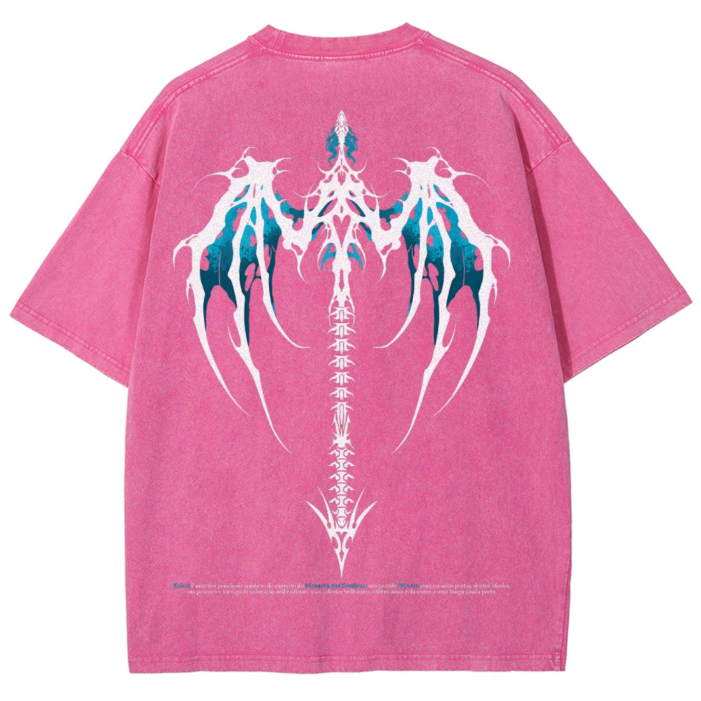 solo leveling Unisex Fit Washed T-Shirt 2502007490
