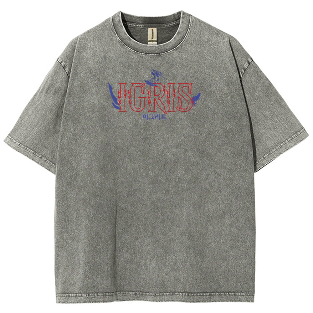 solo leveling Unisex Fit Washed T-Shirt 2502007508