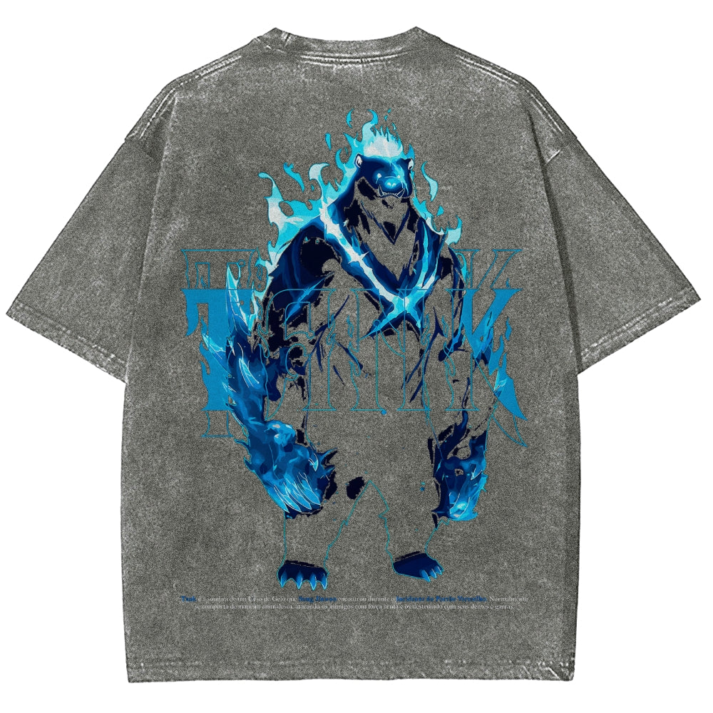 solo leveling Unisex Fit Washed T-Shirt 2502007514