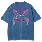 solo leveling Unisex Fit Washed T-Shirt 2502007529