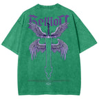 solo leveling Unisex Fit Washed T-Shirt 2502007529