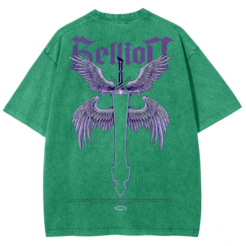 solo leveling Unisex Fit Washed T-Shirt 2502007529