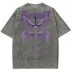 solo leveling Unisex Fit Washed T-Shirt 2502007529