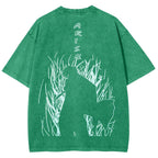 solo leveling Unisex Fit Washed T-Shirt 2502007607
